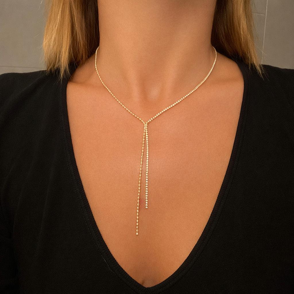 Vanta Drop Gold Kolye - Görsel 3